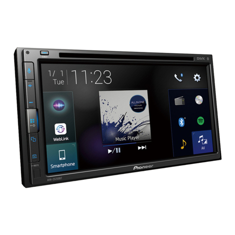 Pioneer AVH-Z5250BT User manual