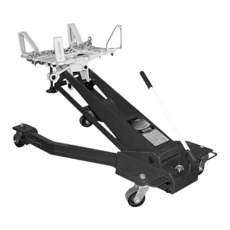 Napa 791-7170 Operating manual & parts list