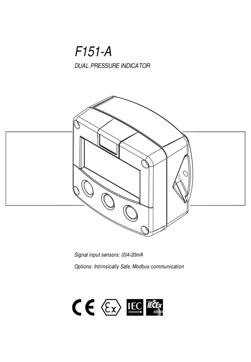 Fluidwell F151-A Operation manual