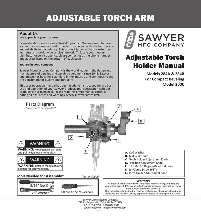 Sawyer 284A manual