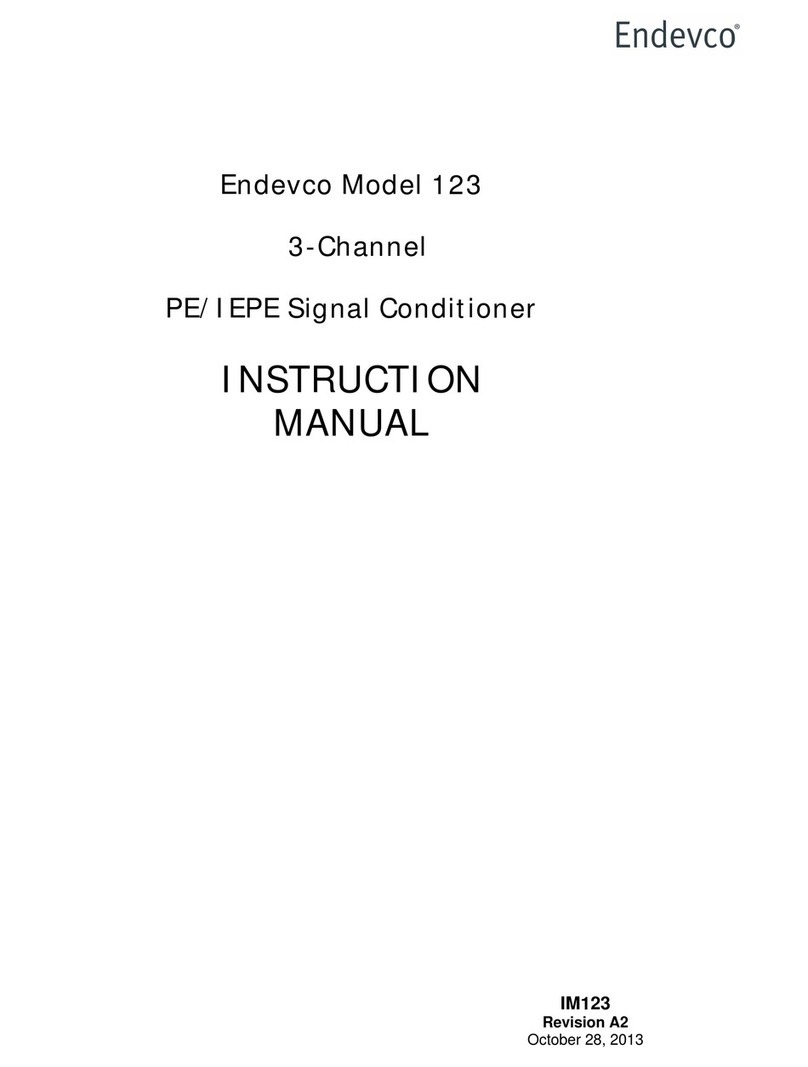ENDEVCO 123 instruction manual ENDEVCO 123 instruction manual
