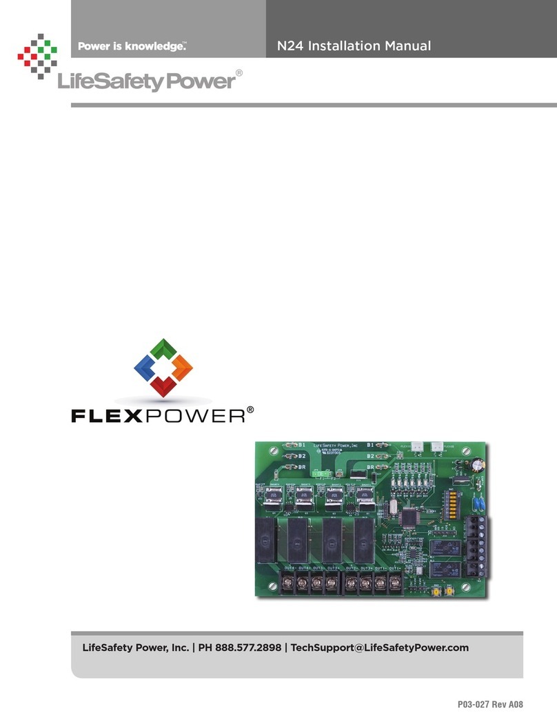 LifeSafety Power FlexPower N24 User manual