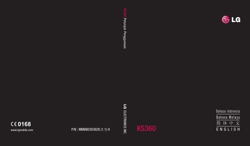LG KS360 User manual