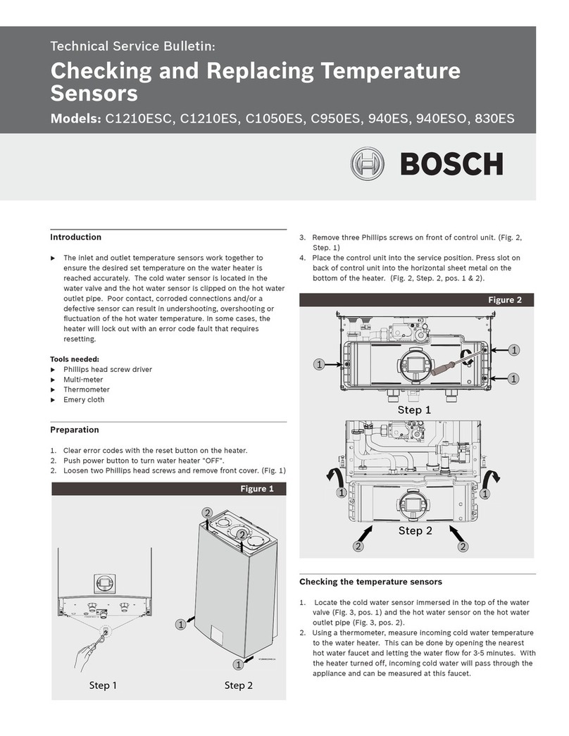 Bosch C1210ES Reference manual
