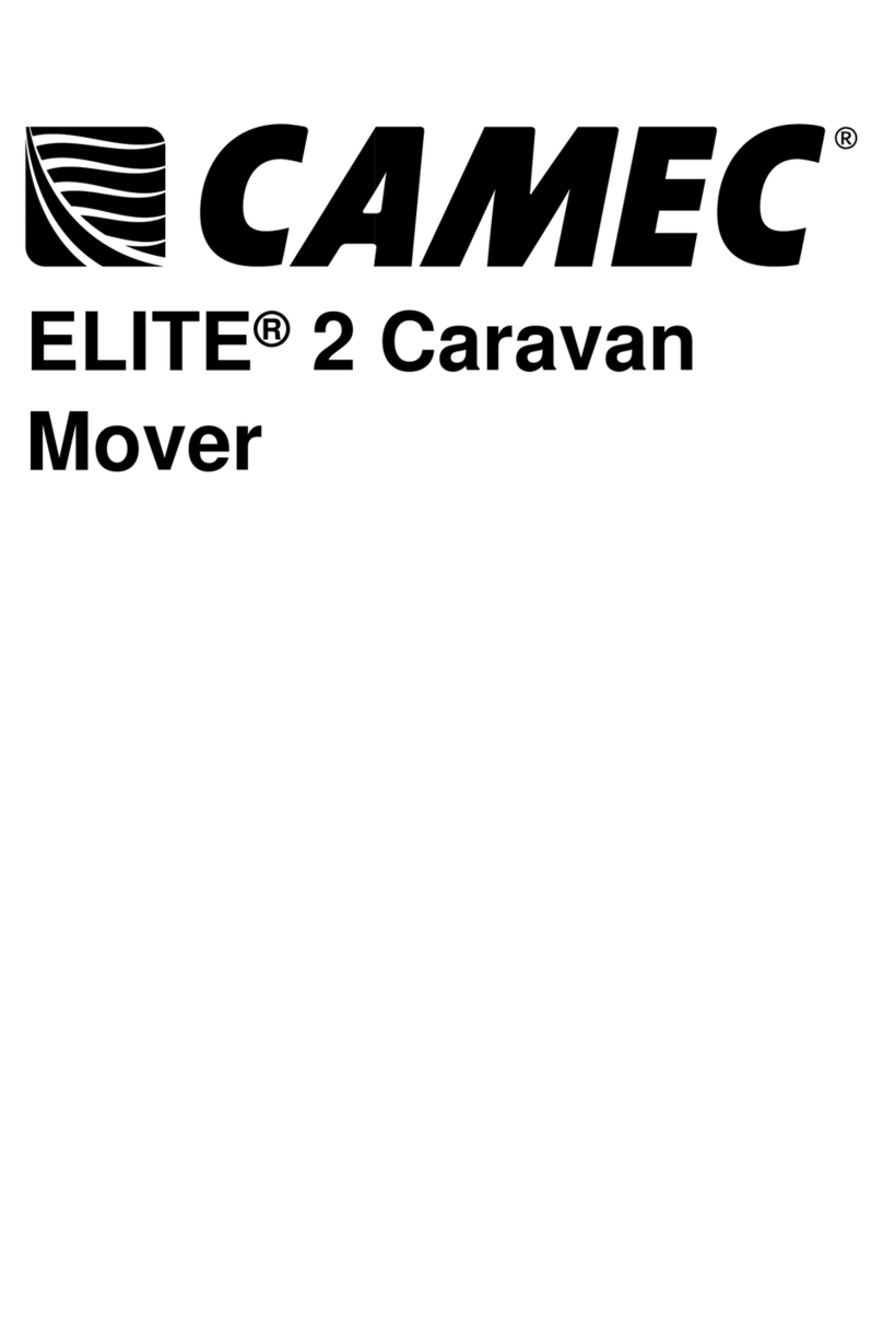 Camec ELITE 2 Caravan Mover user manual