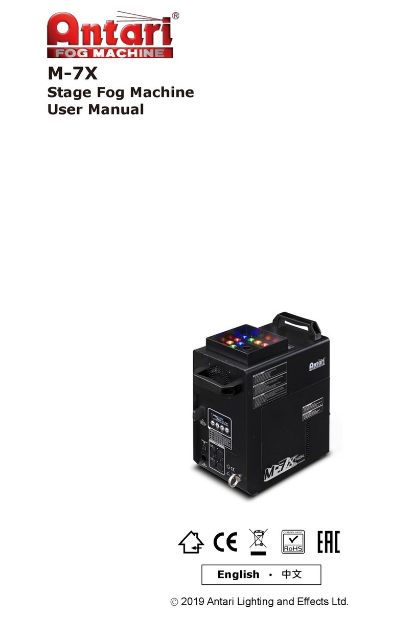 Antari M-7X user manual