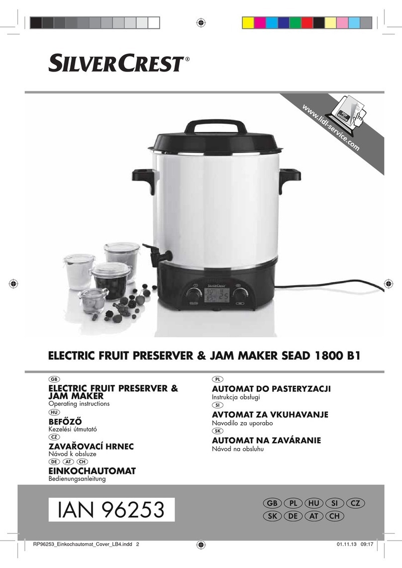 Silvercrest SEAD 1800 B1 User manual