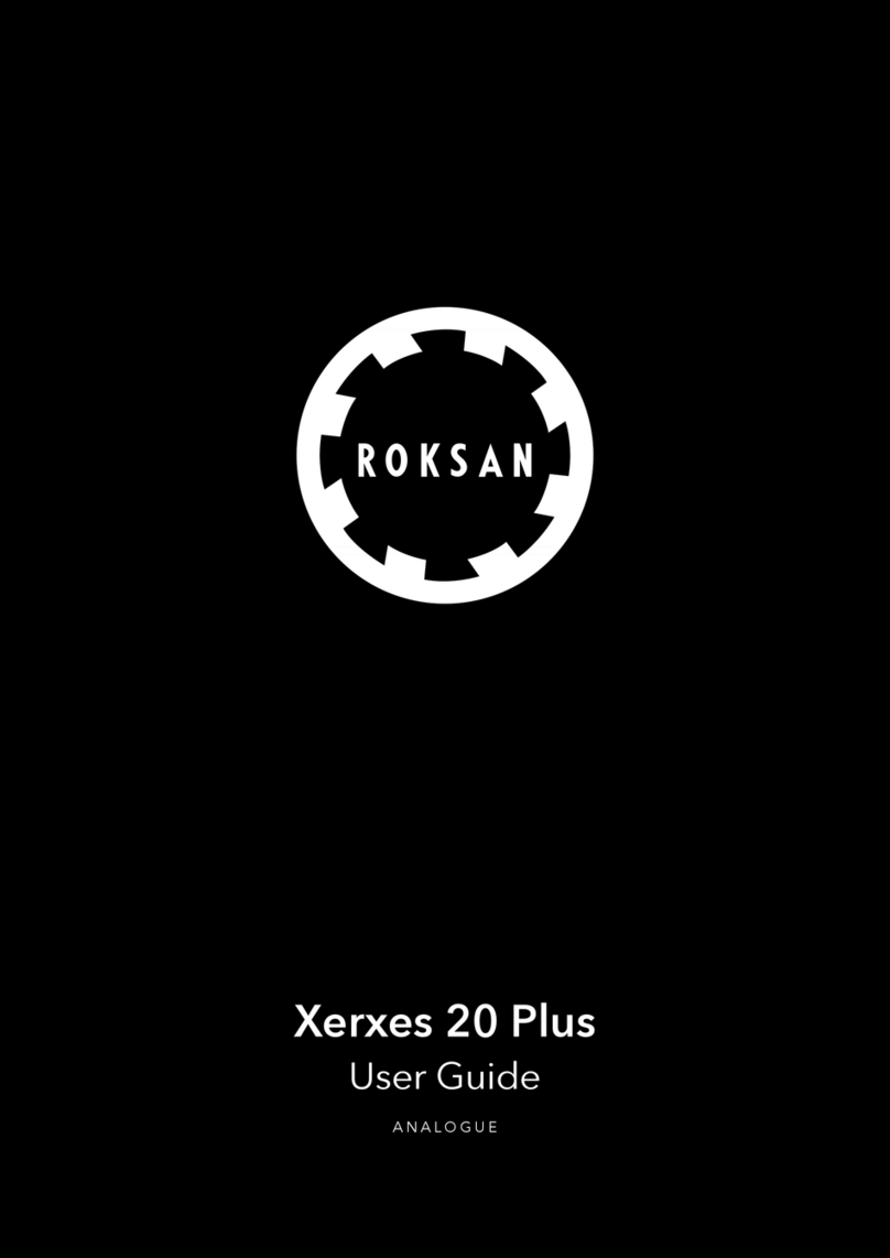 Roksan Audio Xerxes 20 Plus user guide