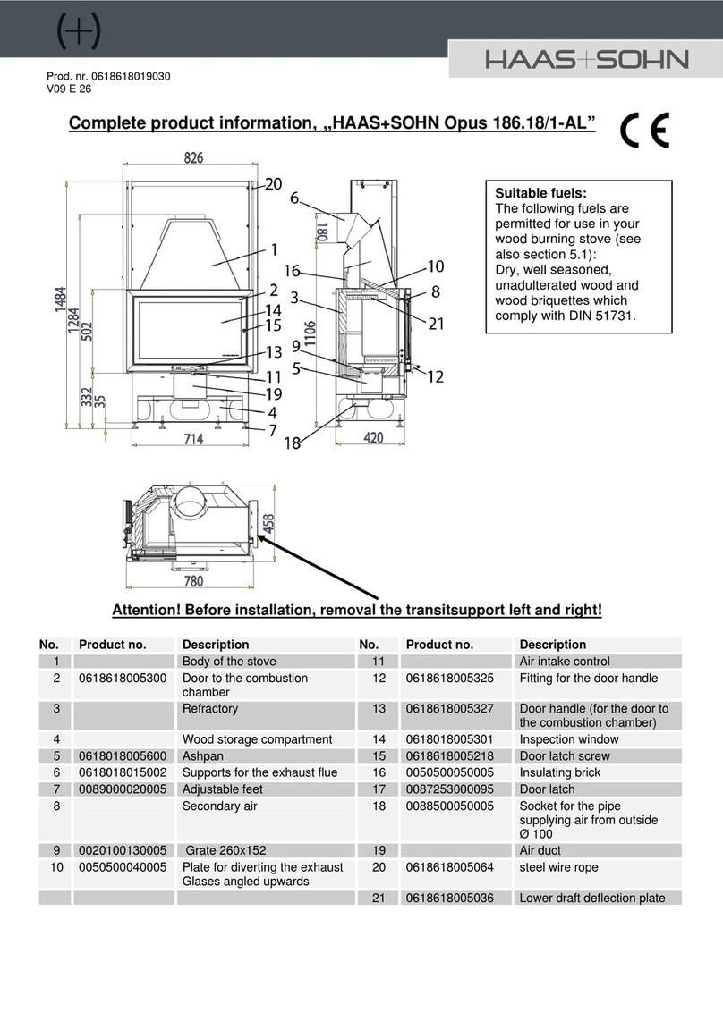 Haas+Sohn Opus 186.18/1-AL User manual