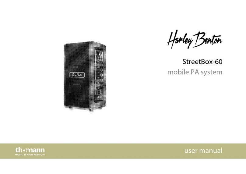Harley Benton StreetBox-60 user manual