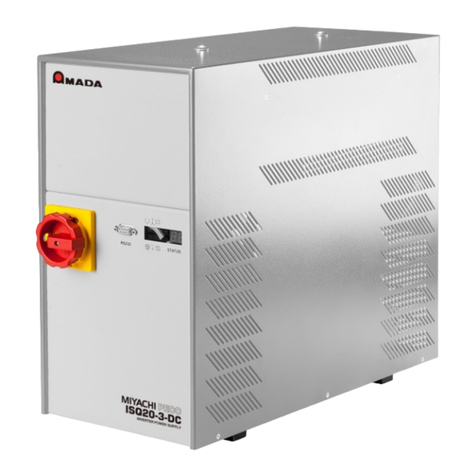 Miyachi Amada ISQ20 Series operating instructions