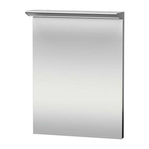 DURAVIT Darling New DN 7255 installation instructions