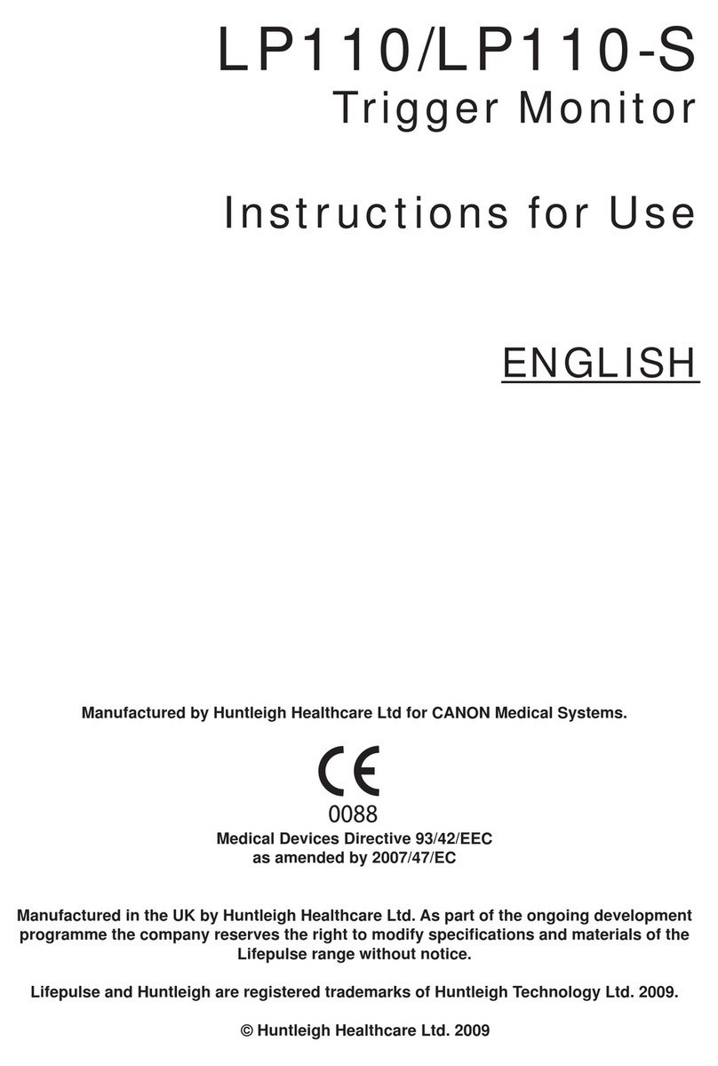 Huntleigh LP110-S User manual