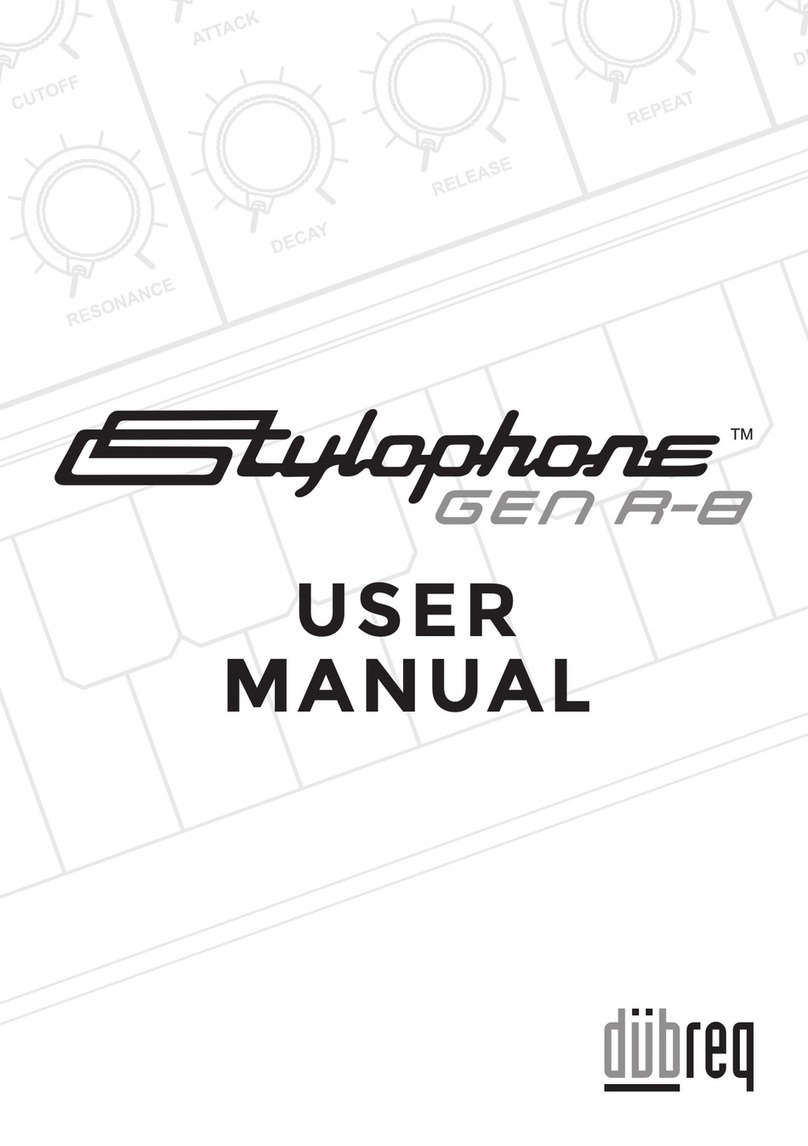 Dubreq Stylophone Gen R-8 user manual