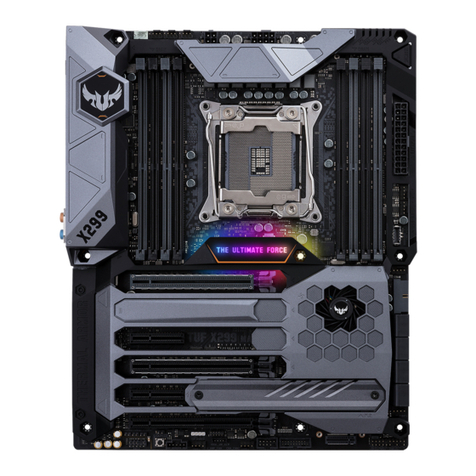 Asus TUF X299 MARK 1 manual