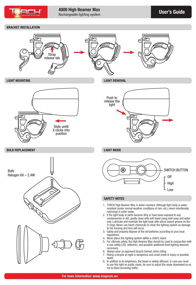 Torch Lighting Systems 4009 High Beamer Max user guide
