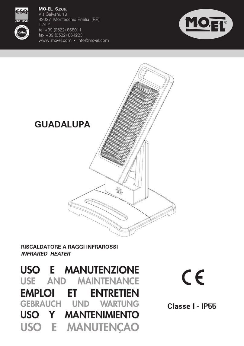 MO-EL GUADALUPA Use and maintenance