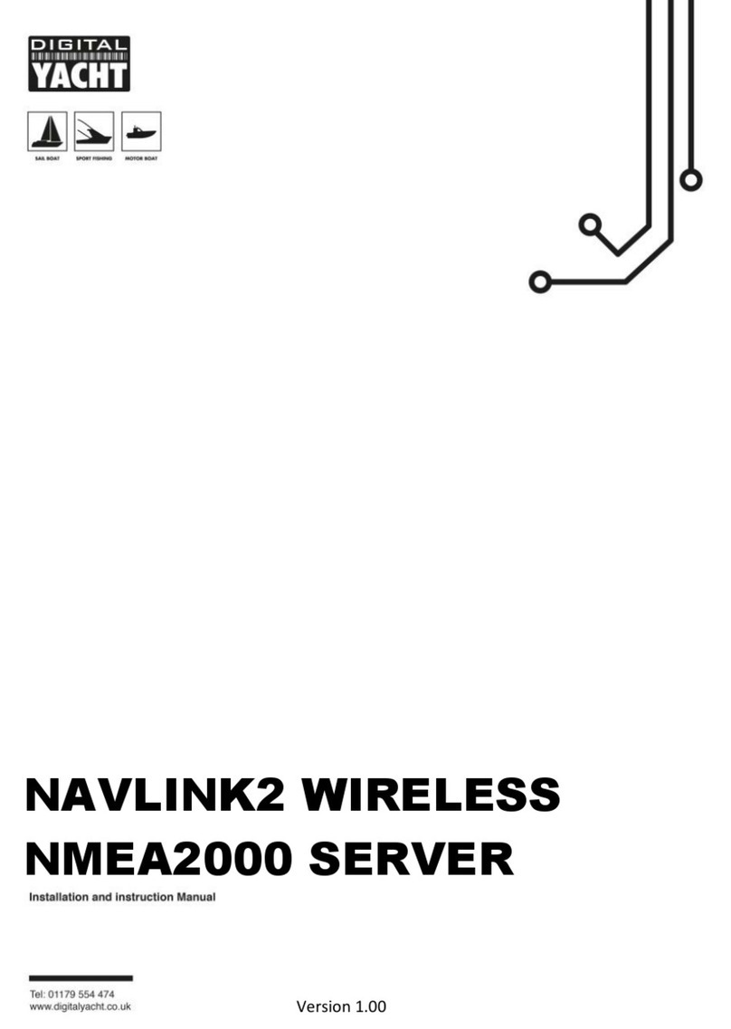 DIGITAL YACHT NAVLINK2 Installation and operation manual