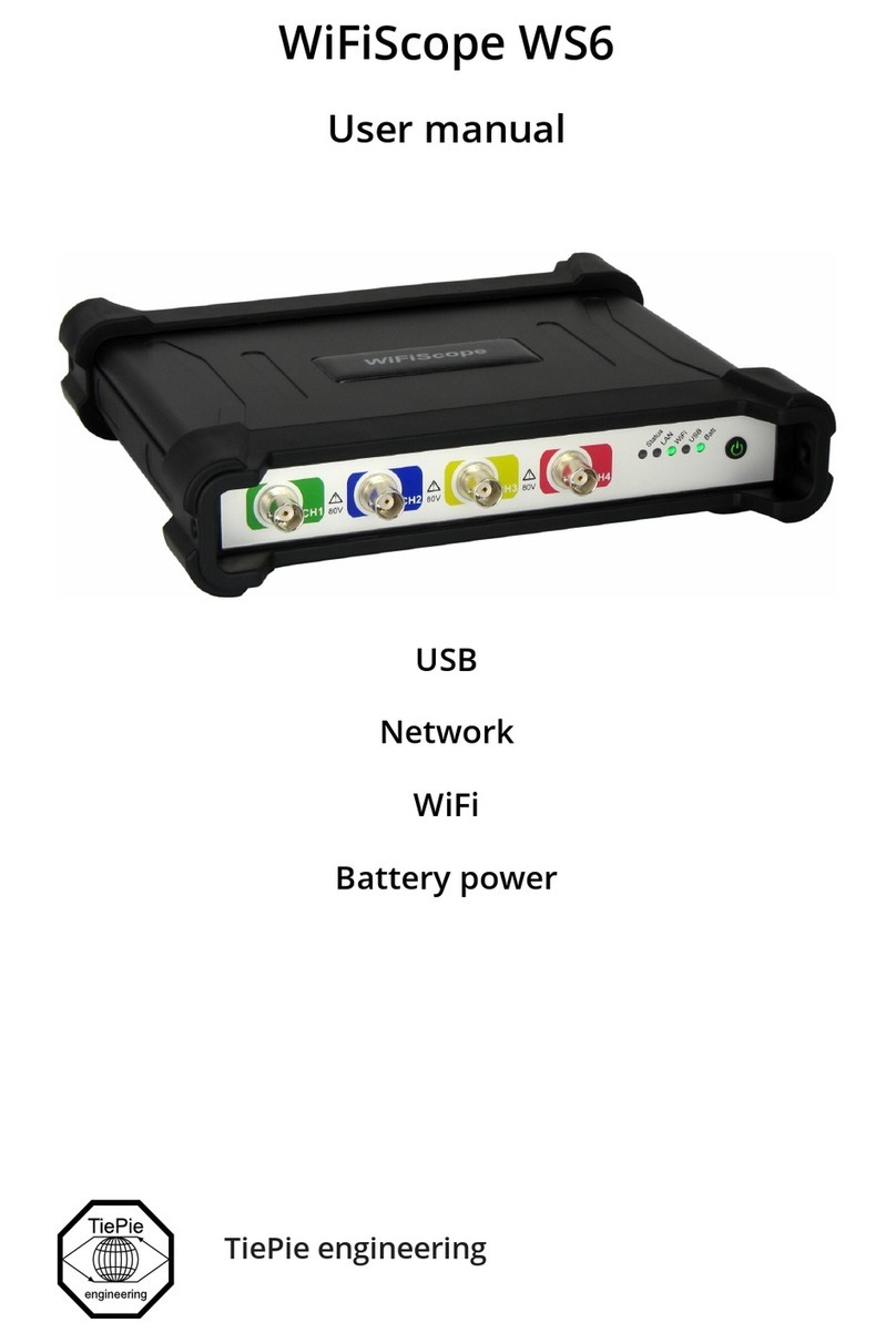 TiePie WiFiScope WS6 user manual