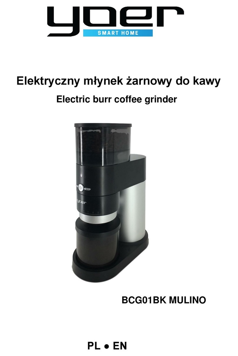 Yoer BCG01BK MULINO manual
