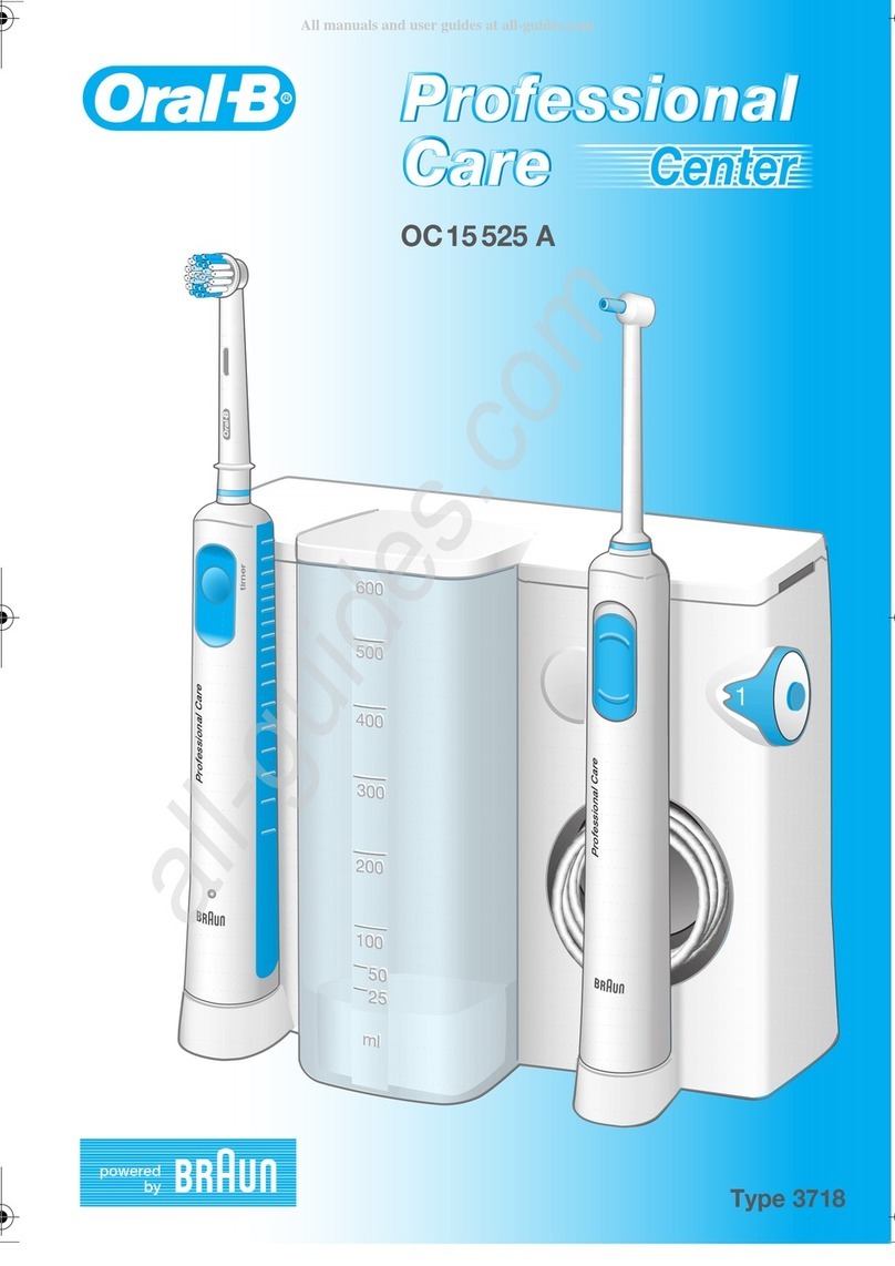 Oral-B Professional Care Center OC 15 525 A manual