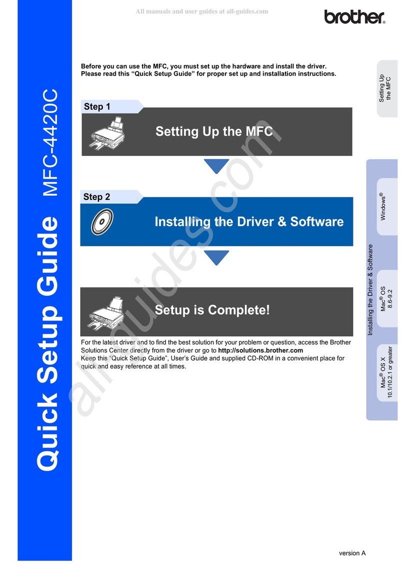 Brother MFC4420C User manual