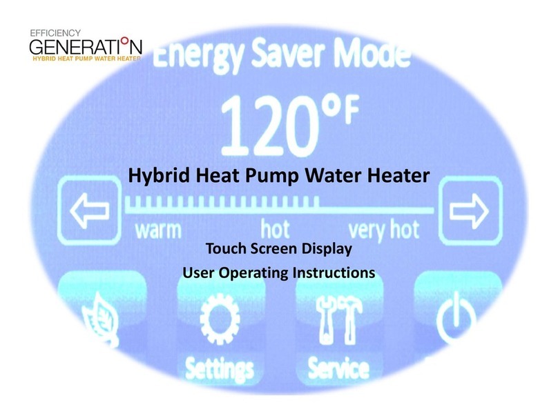 GENERATION HB50 User operating instructions