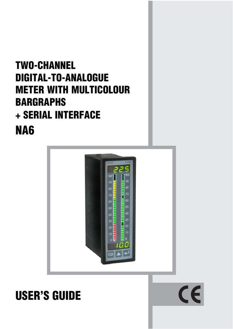 Lumel NA6 User manual