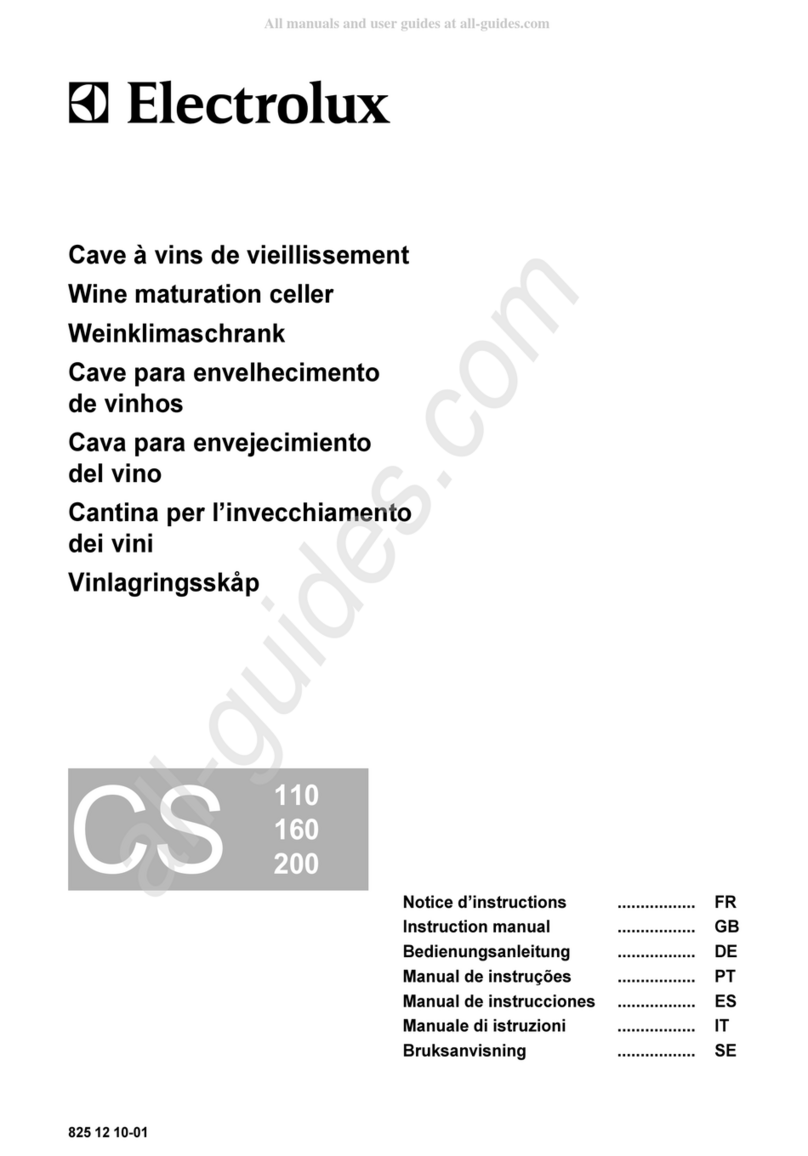 Electrolux CS Series User manual
