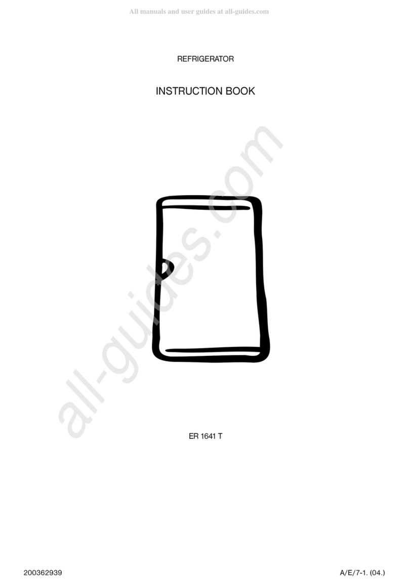 Electrolux ER 1641 T User manual