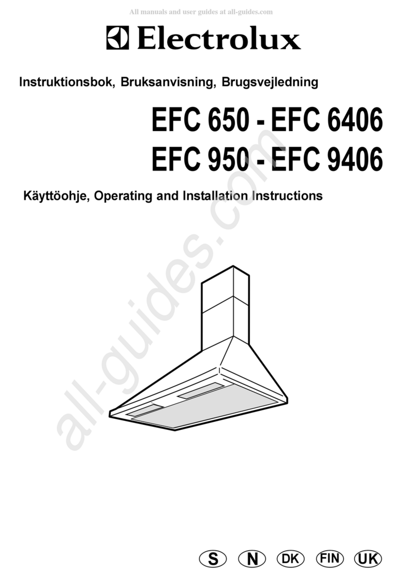 Electrolux EFC 650 User manual