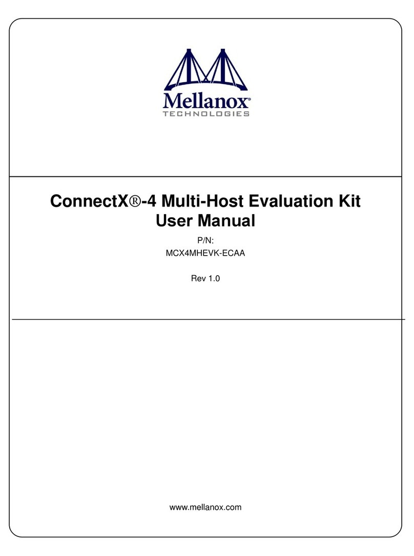 Mellanox Technologies ConnectX-4 MCX4MHEVB-ECAA User manual