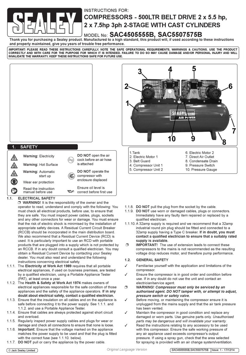 Sealey SAC4505555B instructions