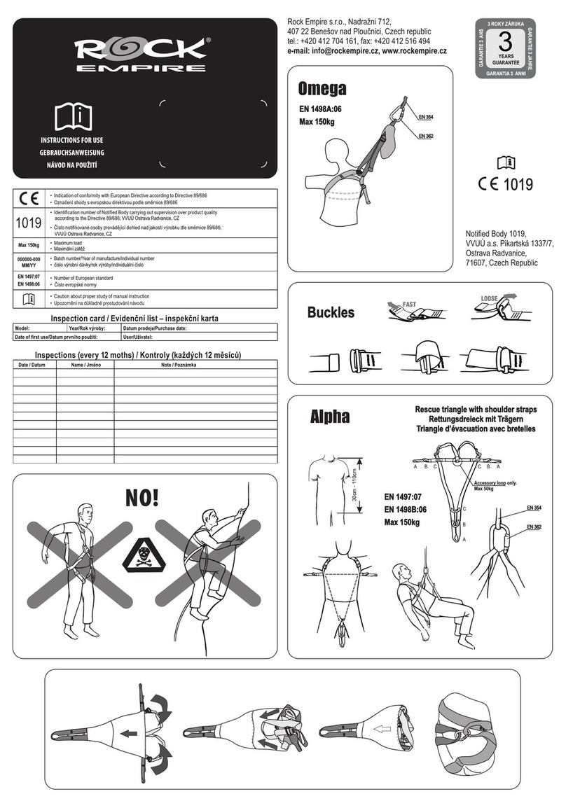 Rock empire Omega Instructions for use