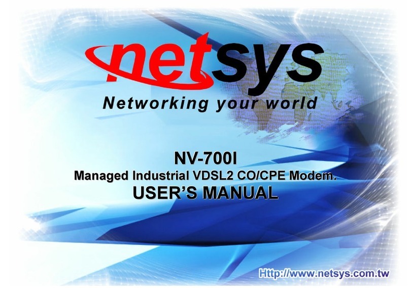 netsys NV-700I User manual