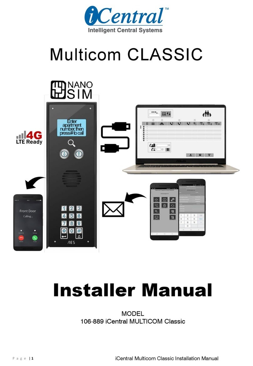 iCentral Multicom CLASSIC 106-889 User guide