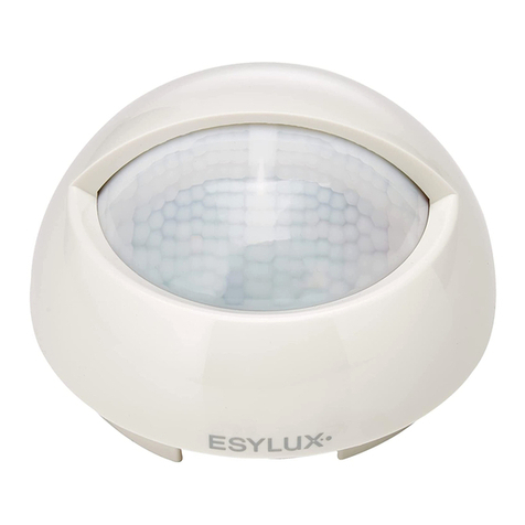 ESYLUX MD-W200i Installation and operating instructions