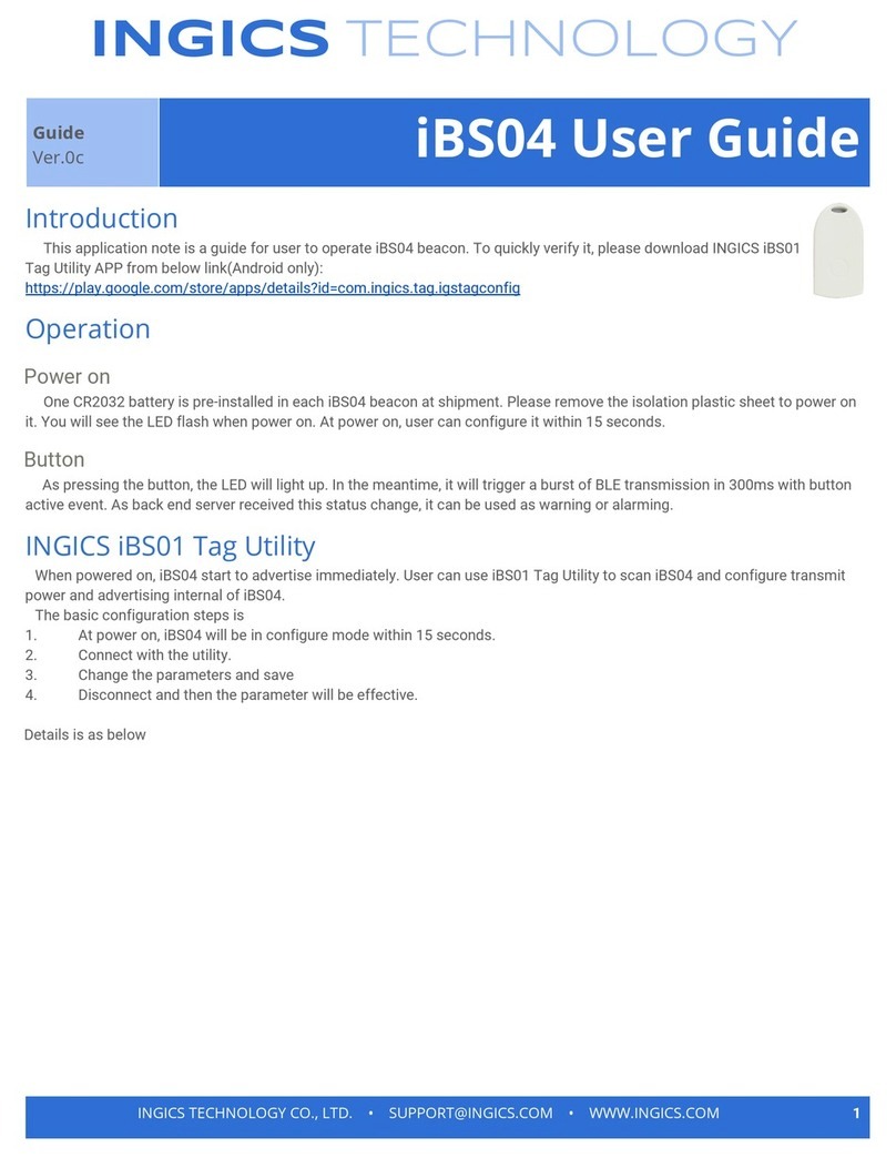 Ingics iBS04 user guide