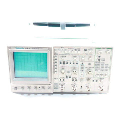 Tektronix 2247A User manual