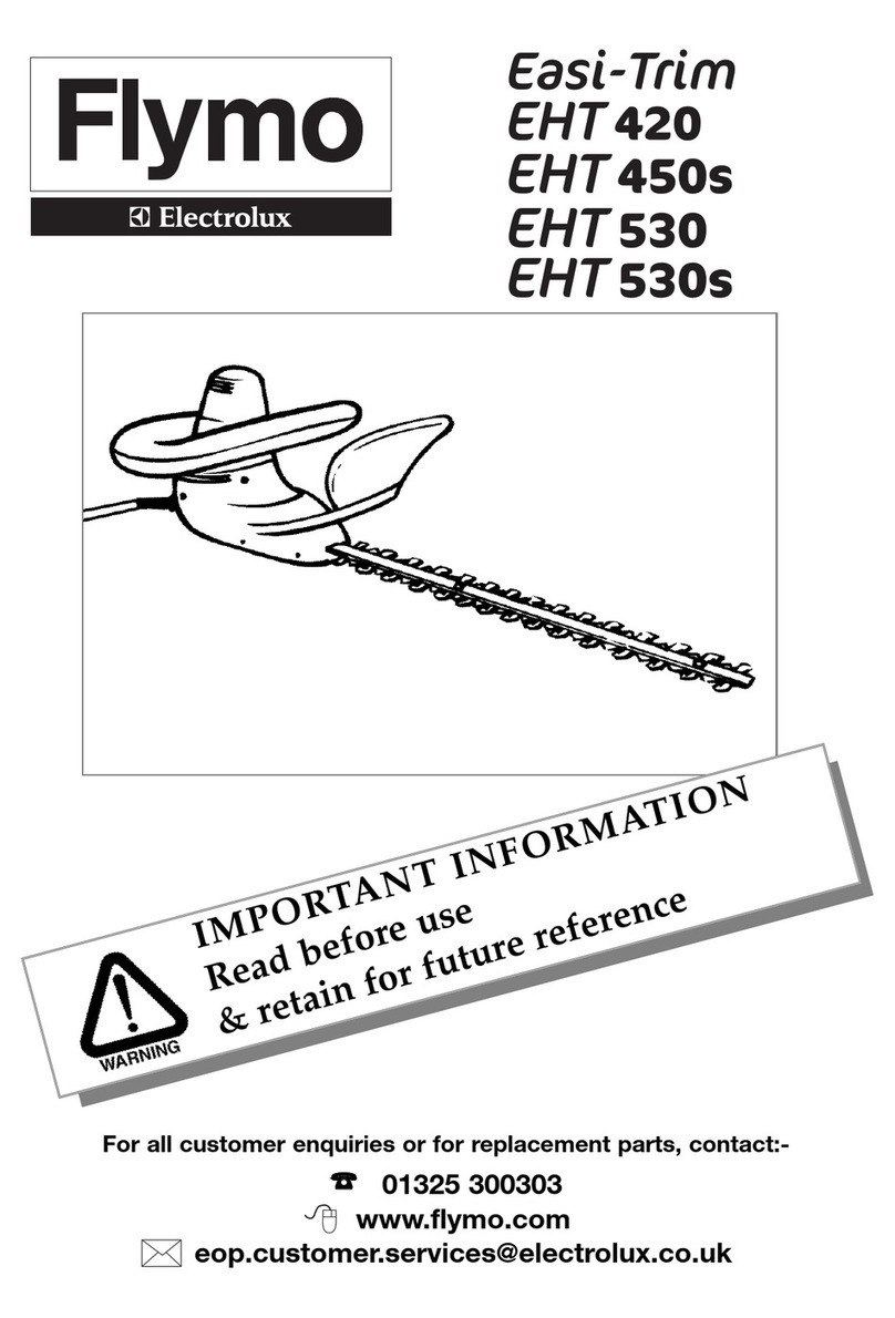 Electrolux Flymo Series instruction manual