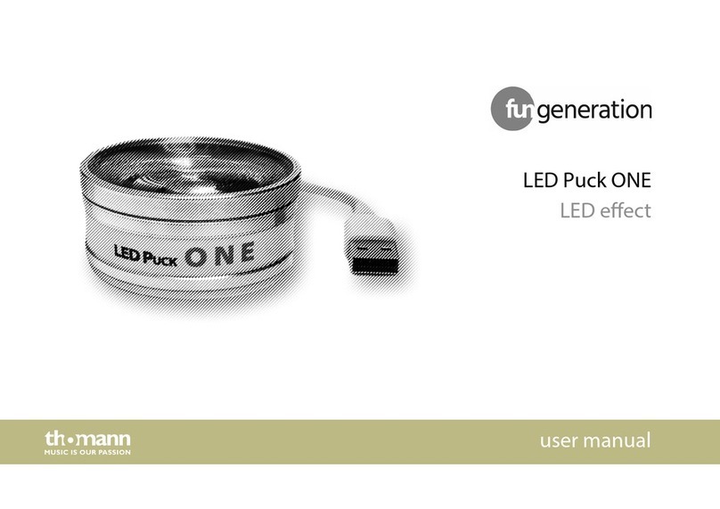 thomann Fun Generation LED Puck ONE user manual