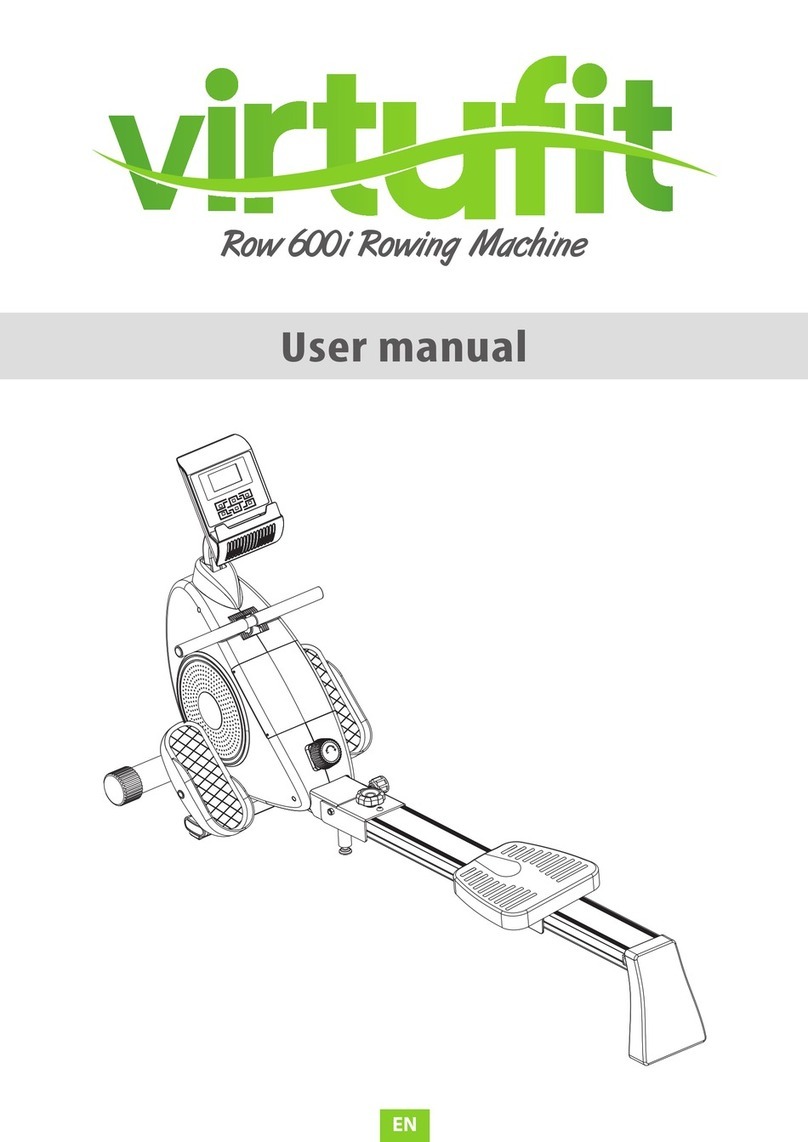 VIRTUFIT Row 600i User manual