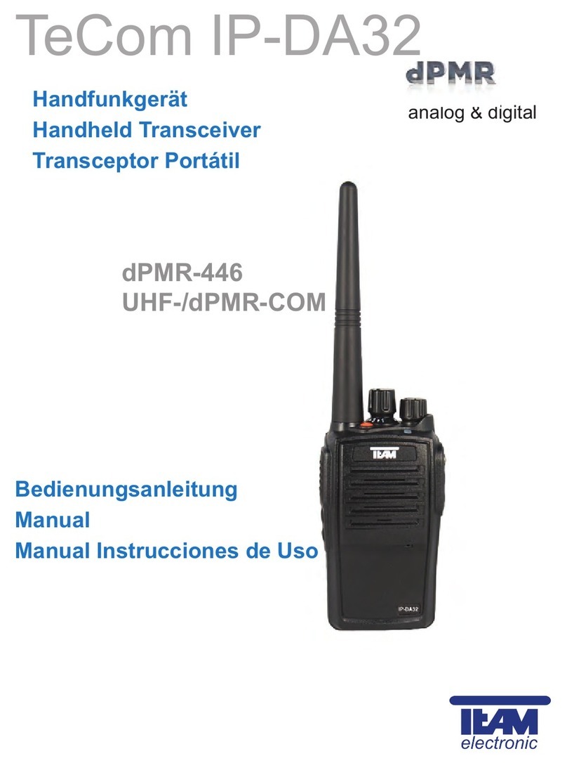 Team Electronic TeCom IP-DA32 manual