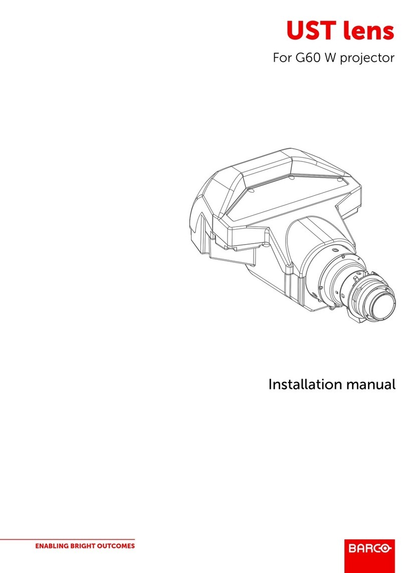 Barco UST User manual