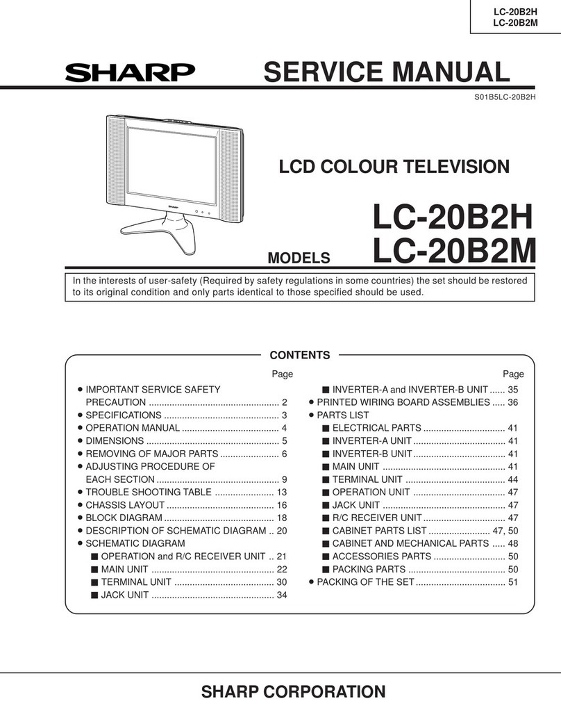 Sharp LC-20B2H User manual