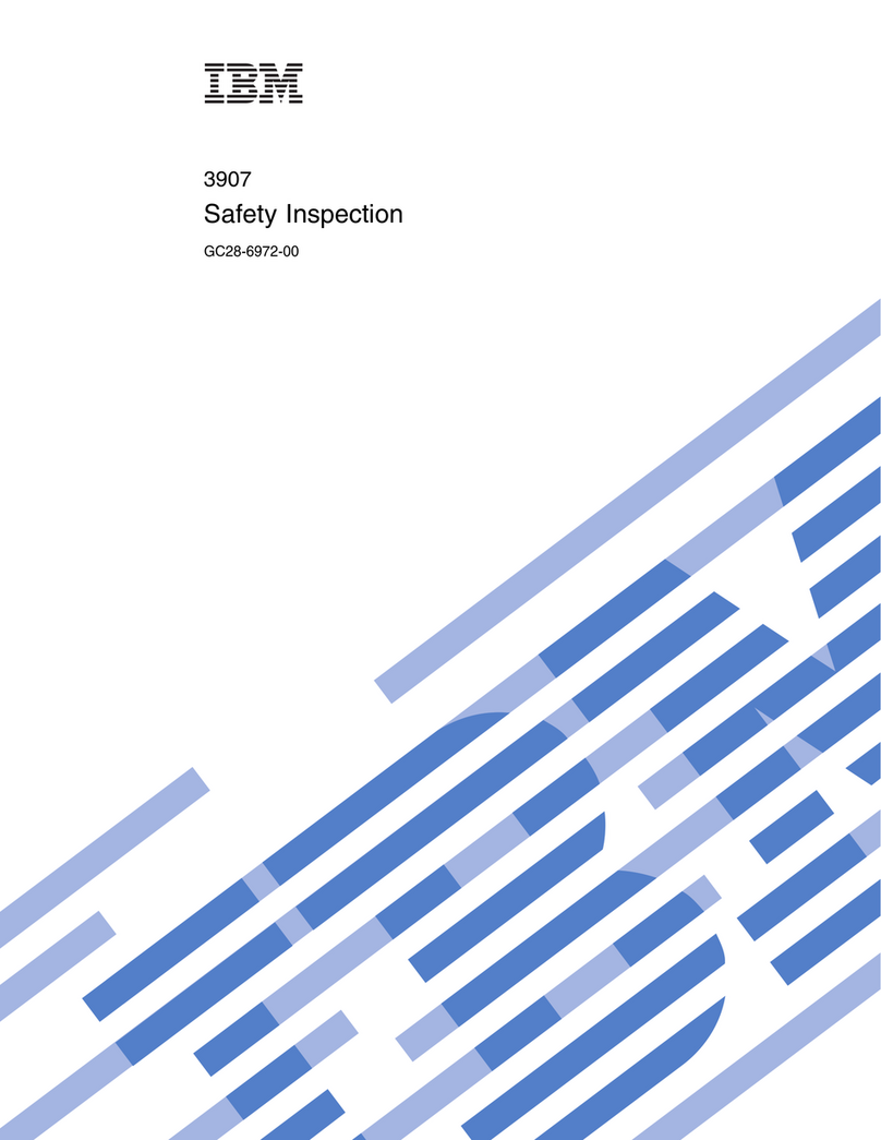 IBM 3907 Installation instructions