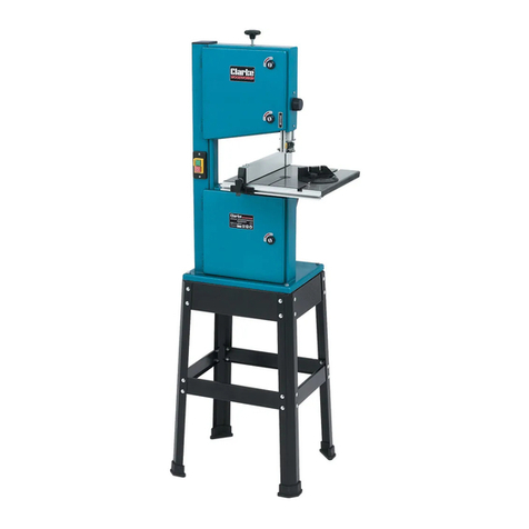 Clarke WOODWORKER CBS250 Installation and operation manual