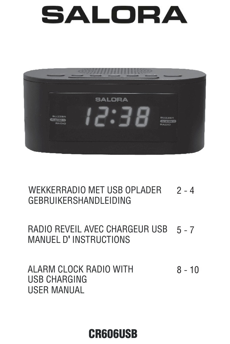 Salora CR606USB user manual