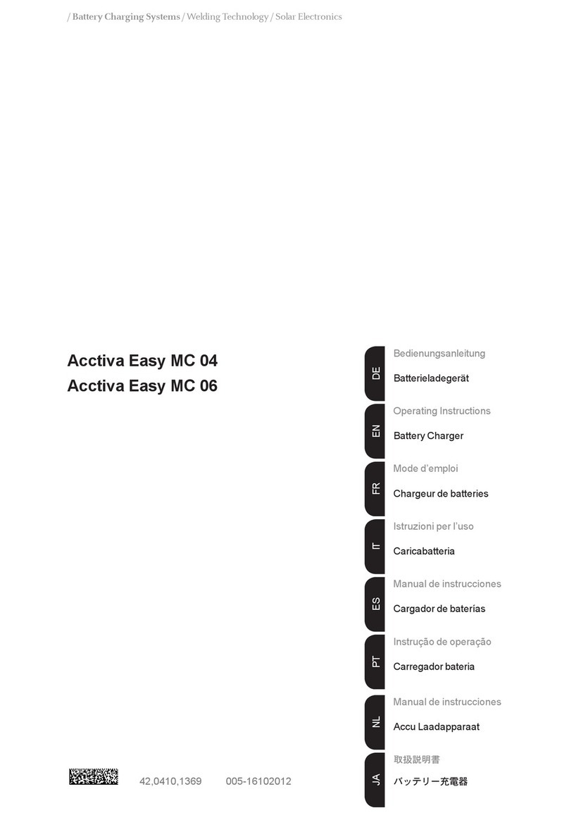 FRO­NIUS Acctiva Easy MC 04 User manual