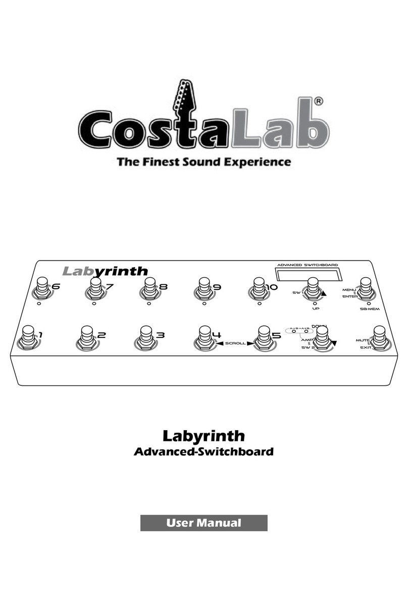 Costalab Labyrinth user manual